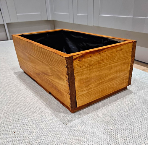 Wood rectangular window - window, box