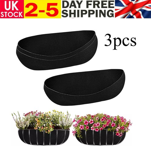 Felt trough planter liner - trough,