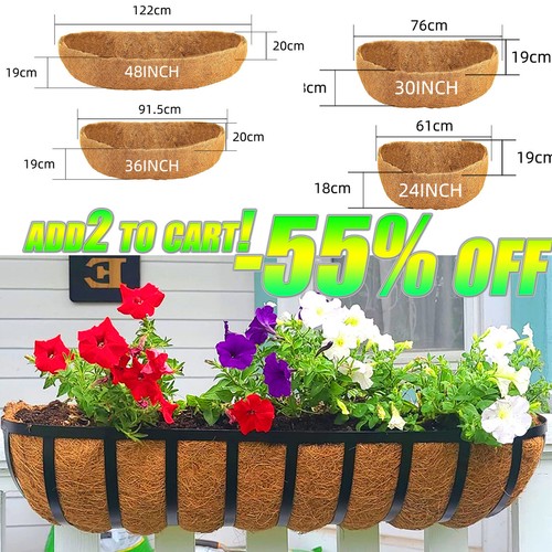 Trough wall basket coco liner - trough,