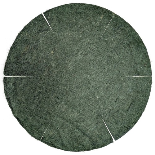 Natural green jute liners - natural,