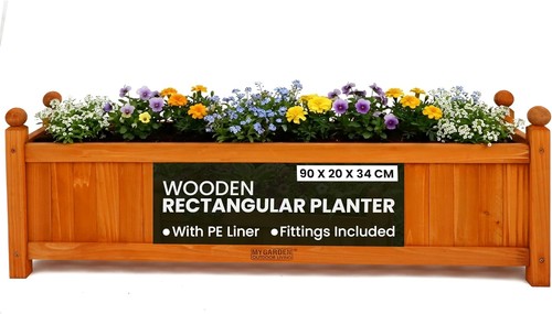 Garden planter with - garden, pe