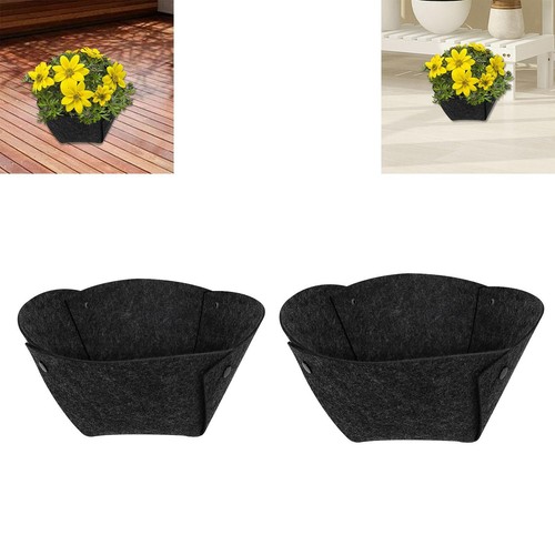 Planter basket liner window - planter,
