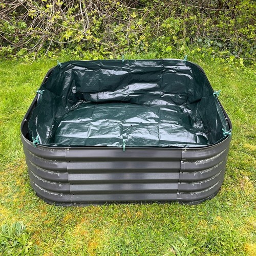 Raised garden bed liner for - raised,